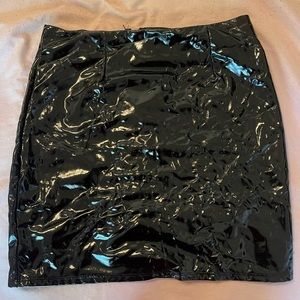 Fashion Nova Leather Skirt